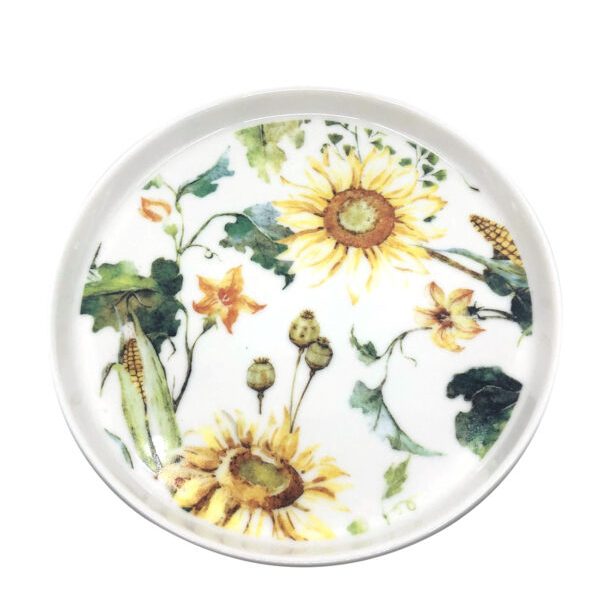 SF-25 AYÇİÇEĞİ DESENLİ TABAK