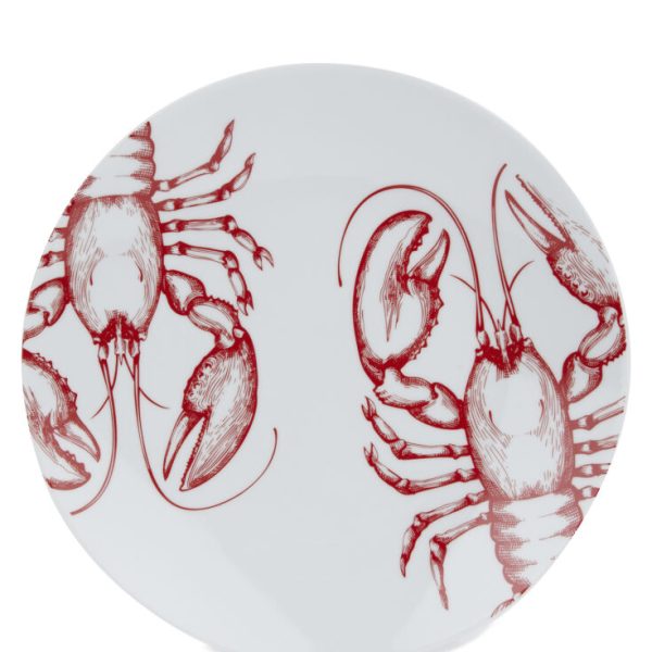 MA-17 DENİZ ÜRÜNLERİ DESENLİ TABAK