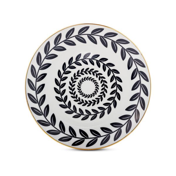 OL-19 ZEYTİN DALI YAPRAK DESENLİ TABAK