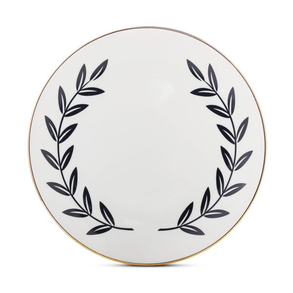 OL-23 ZEYTİN DALI YAPRAK DESENLİ TABAK