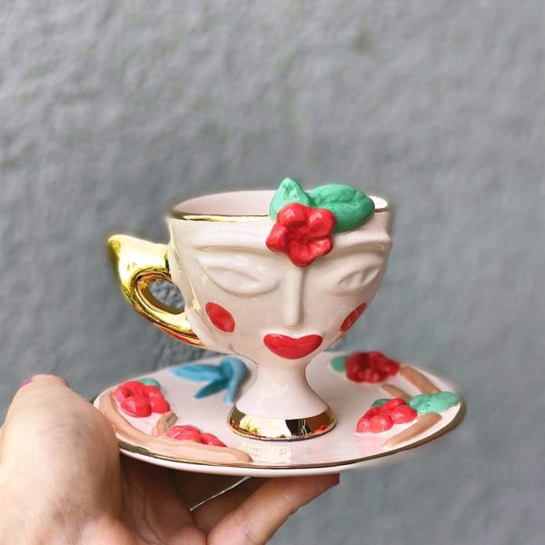 Flower Fairies Türk Kahvesi Fincanı