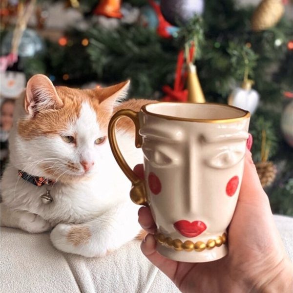 Lady-D Kırmızı Makyaj Mug