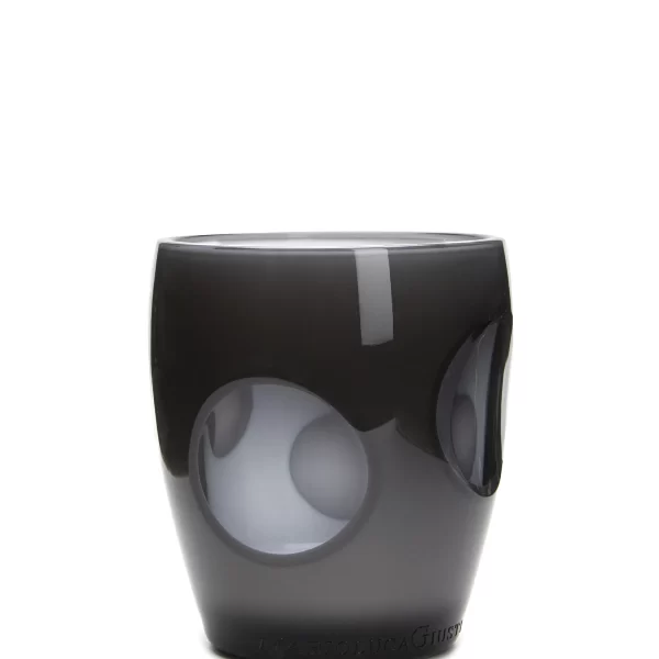 Fish Eye Short Gri Kristal Bardak