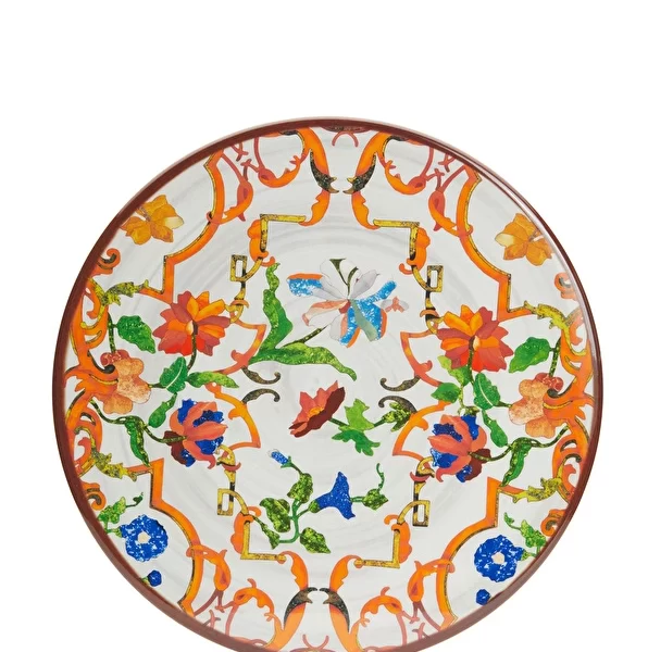 Pancale Beyaz Çiçek Desenli Supla