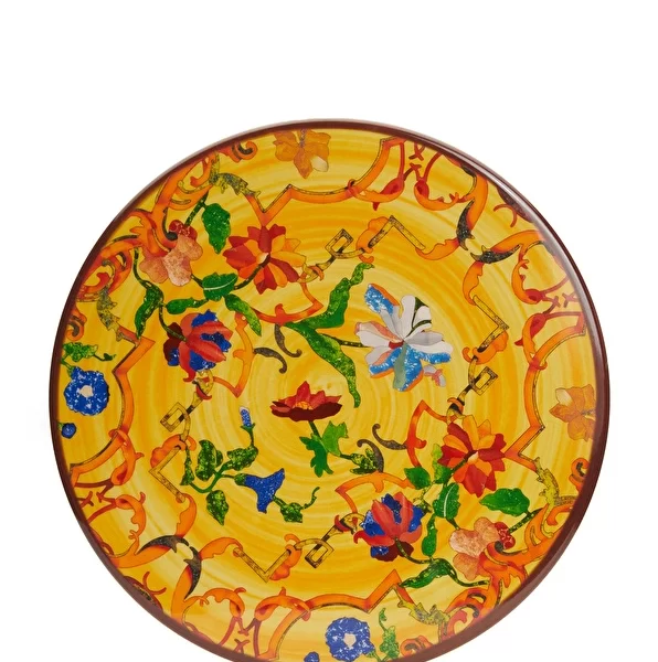 Pancale Sarı Çiçek Desenli Supla