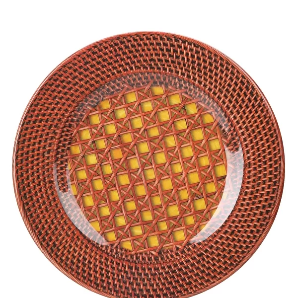 Patagonia Sarı Desenli Meyve Tabağı