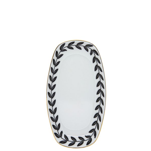 OL-KY16-1 OLIVO ZEYTİN DALI YAPRAK DESENLİ 16CM PORSELEN KAYIK SERVİS KASESİ