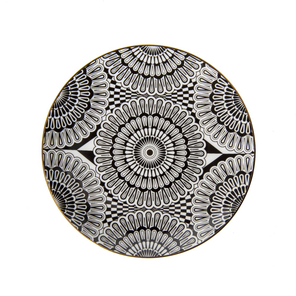 SEİ-H-20 SİREN ERTAN İSTANBUL HIVER SİREN ERTAN TASARIMLI LIMITED EDITION 20CM PORSELEN TATLI TABAĞI