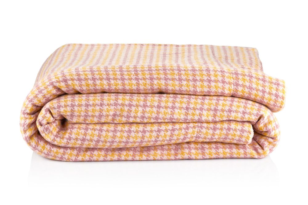 Pembe Kazayağı Dekoratif Tek Kişilik Battaniye 140 x 190 cm - Görsel 2