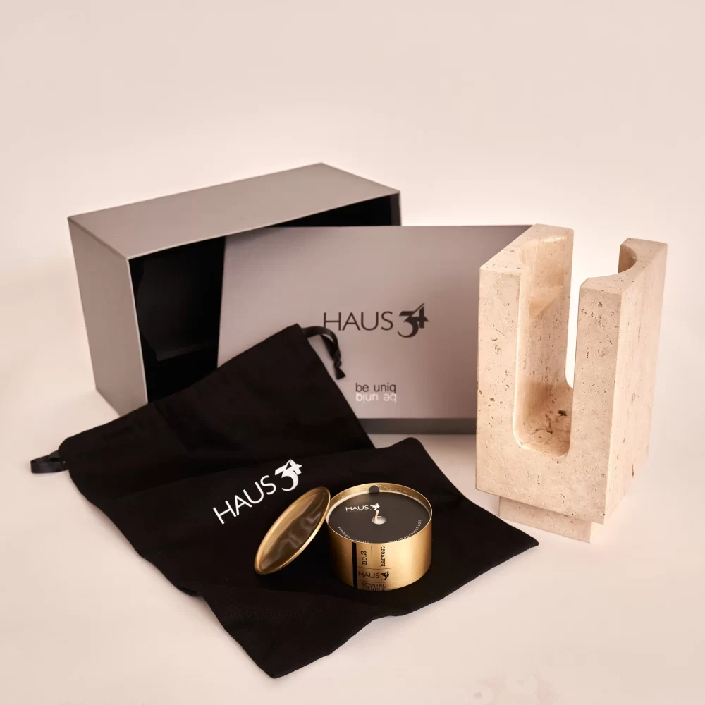 Karre Vertino Mermer Mumluk - Görsel 6