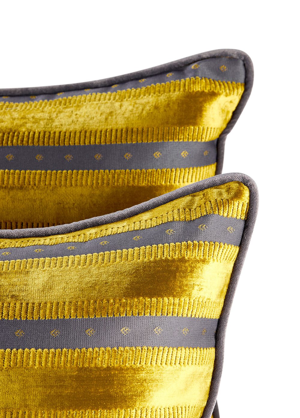 Pamuk Kadife Yastık Kılıfı ve Runner Seti - Görsel 2